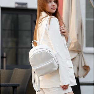 Рюкзак SamBag жіночий Brix SQH Білий