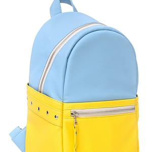 Рюкзак SamBag жіночий Dali BPSe блакитний з жовтим