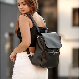 Рюкзак SamBag жіночий Loft MQP Чорний