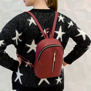 Рюкзак SamBag жіночий Mane MQG Бордо