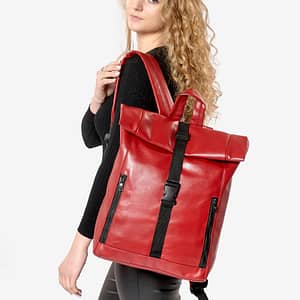 Рюкзак SamBag жіночий RollTop One Червоний