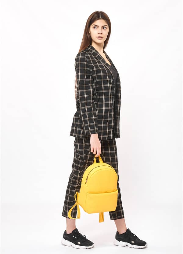 Рюкзак SamBag жіночий Brix KQV Жовтий - Зображення 8