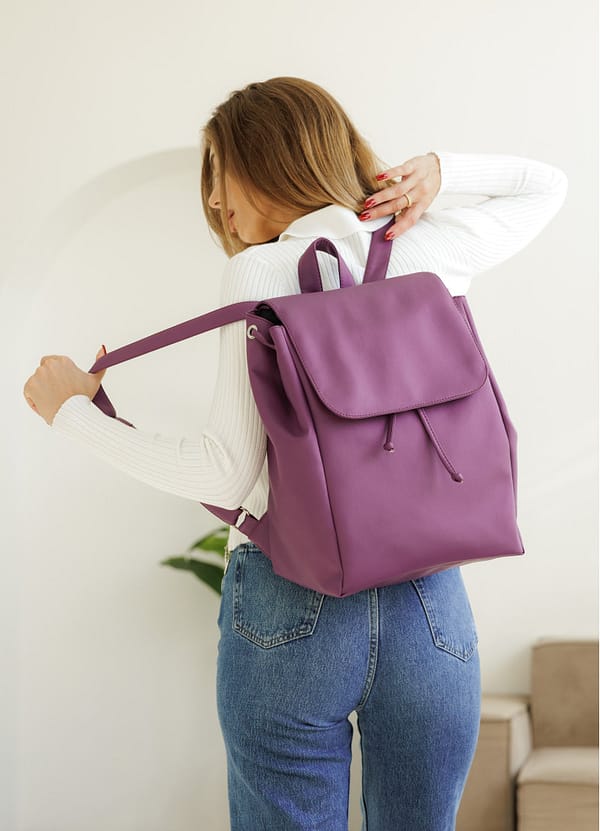 Рюкзак SamBag жіночий Loft LN фіолетовий