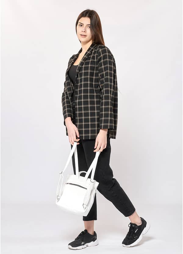 Рюкзак SamBag жіночий Loft MZP Білий - Зображення 10