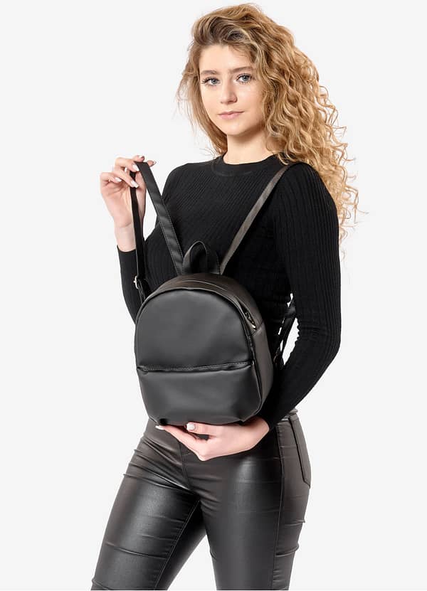 Рюкзак SamBag жіночий Brix SQ Чорний - Зображення 4