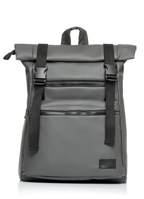 Рюкзак SamBag жіночий RollTop Графітовий - Зображення 6